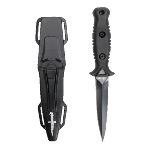 XS Scuba Black Knight Spearfishing Knife