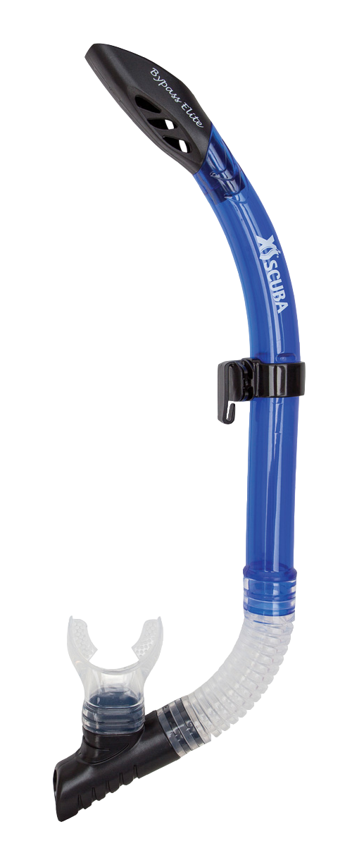 XS Scuba Bypass Elite Snorkel Blue