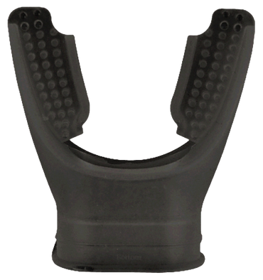 XS Scuba Extended Tab Mouthpieces Black