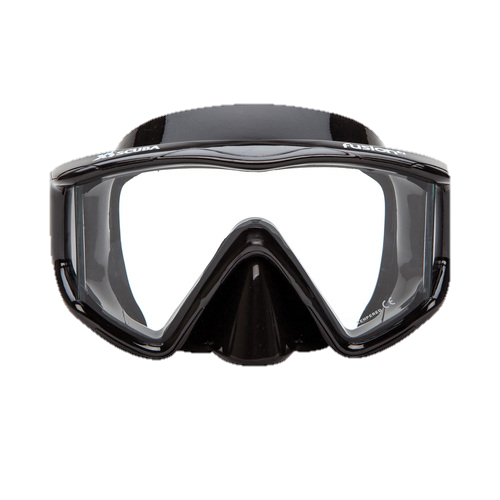 XS Scuba Fusion 3 Mask - Black & Black