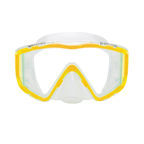 XS Scuba Fusion 3 Mask - Yellow