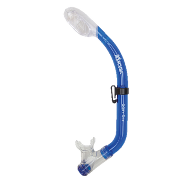 XS Scuba Goby Dry Snorkel - Blue