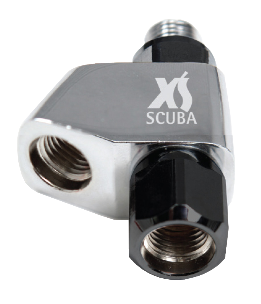 XS Scuba HP Two Port Adapter