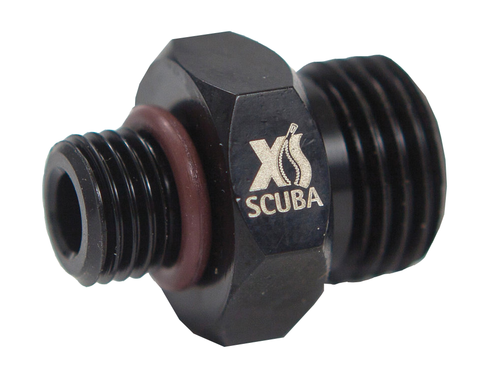 XS Scuba LP Hose Adapter To Male To Male