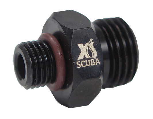 XS Scuba LP Hose Adapter To Male To Male