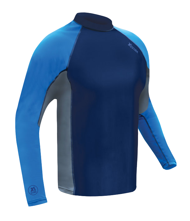 XS Scuba Men's Midnight Harbor Rash Guard