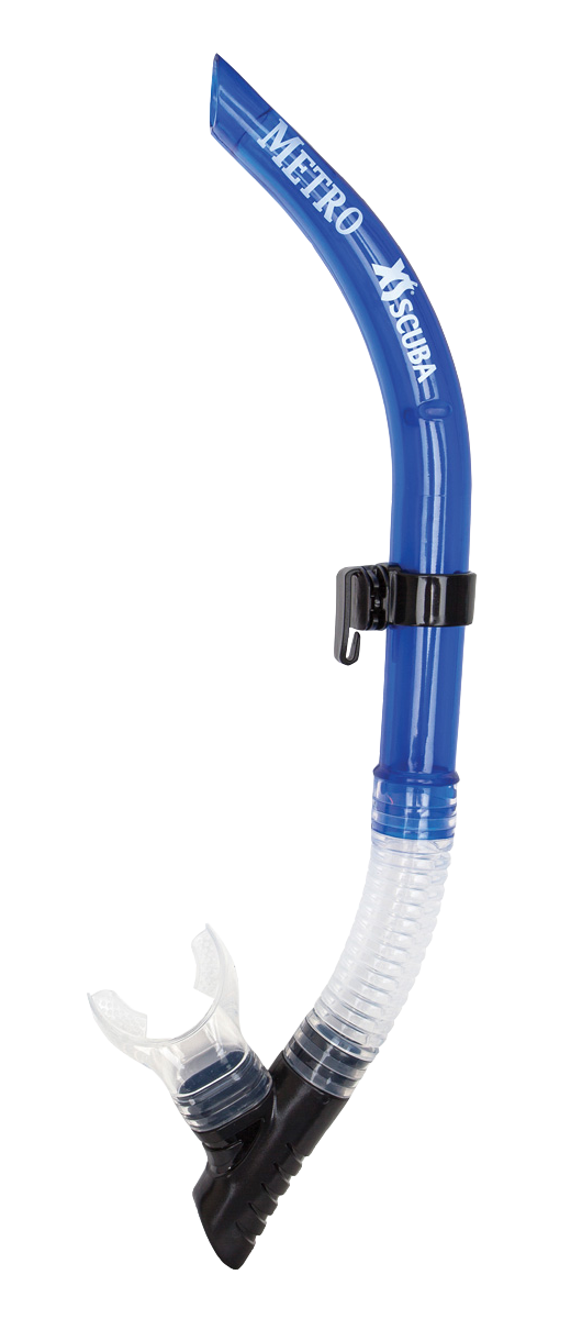 XS Scuba Metro Snorkel Blue