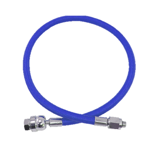 XS Scuba Miflex D5 (Dual Swivel) Lp Hoses - Blue