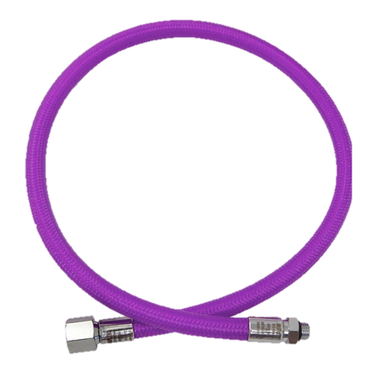 XS Scuba Miflex LP Braided Hoses - Purple