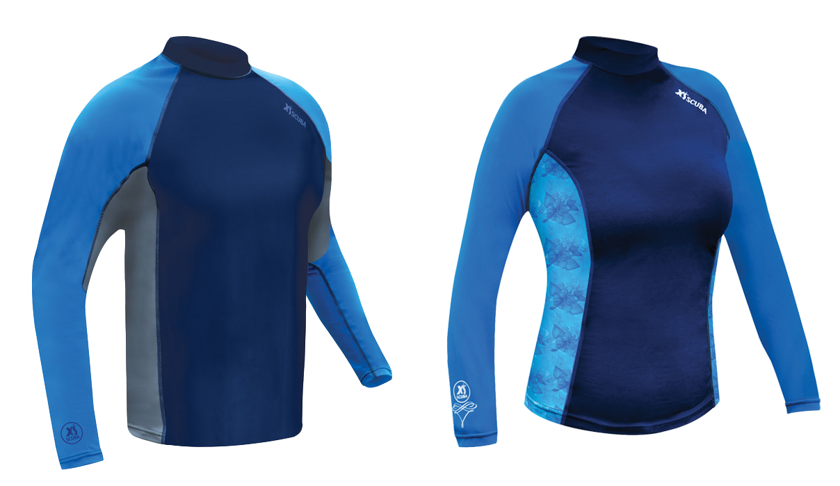 XS Scuba Rash Guards