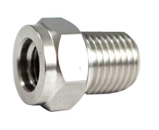 XS Scuba SS Adapter 3/8" to 1/4" NPT