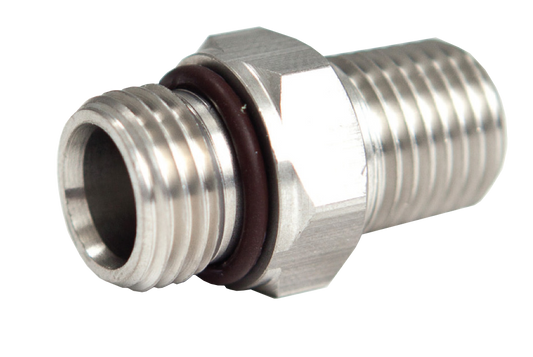 XS Scuba SS Adapter 9/16"-18 to 1/4" NPT