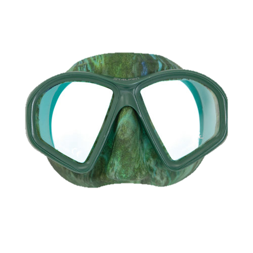 XS Scuba Stalker Mask - Green Camo