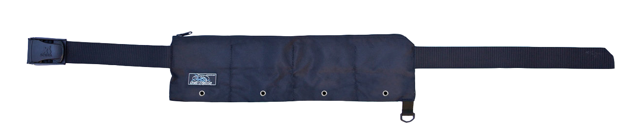 XS Scuba Zippered Pocket Weight Belt - 4 pocket