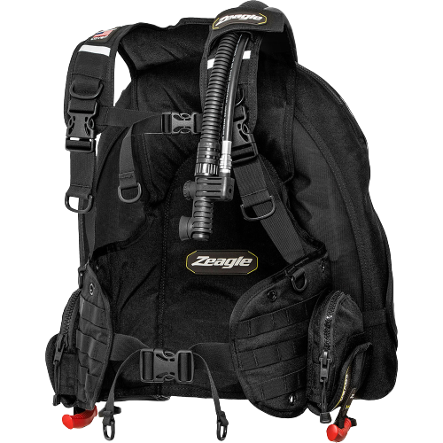 Zeagle Covert XT BCD, w/inflator, hose and RE valve