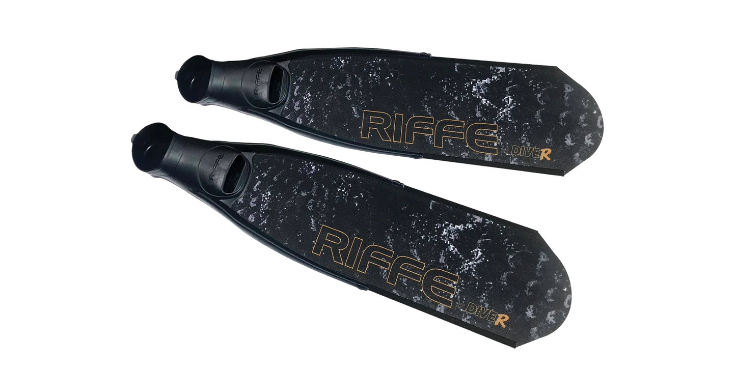 Riffe By DiveR Composite Carbon Fiber Fin Blades - Medium Stiffness