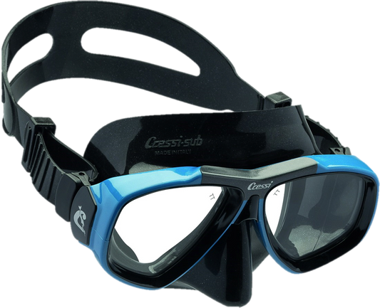 Cressi Focus Mask - Black & Blue