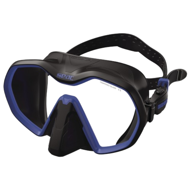 Seac Icona Dive Mask Black Blue