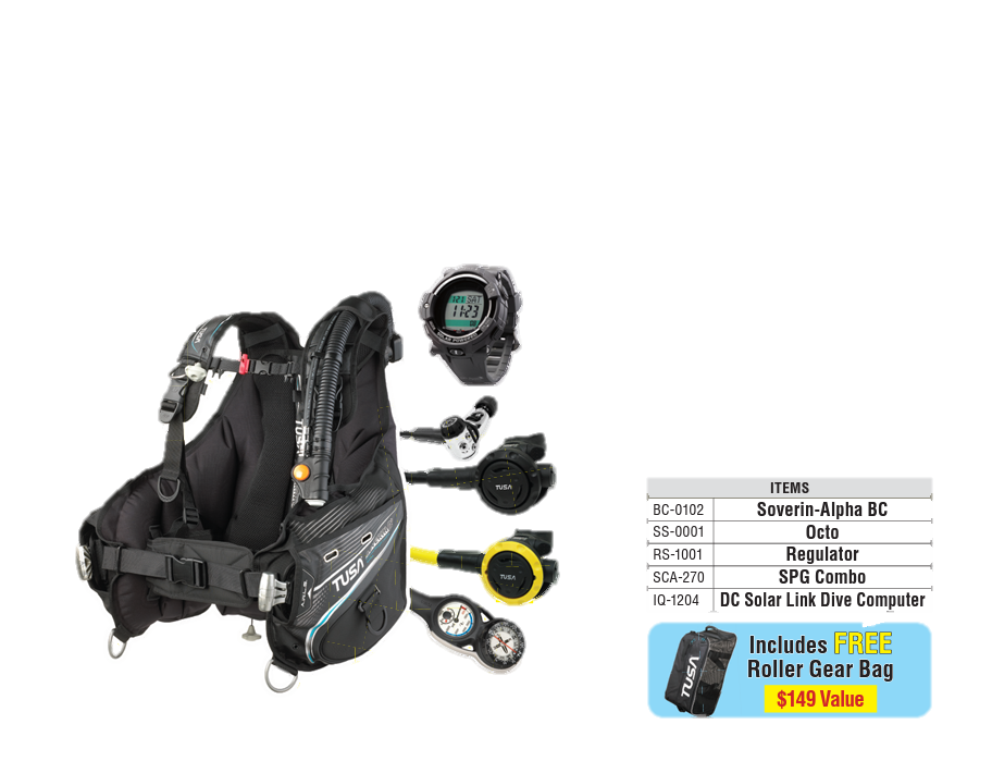 TUSA Soverin-Alpha DC Solar Gear Package