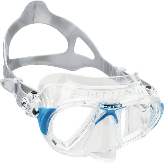 Cressi Nano Crystal Mask - Clear & Blue