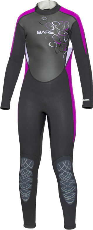 Bare 3/2mm Youth Manta Fullsuit Wetsuit