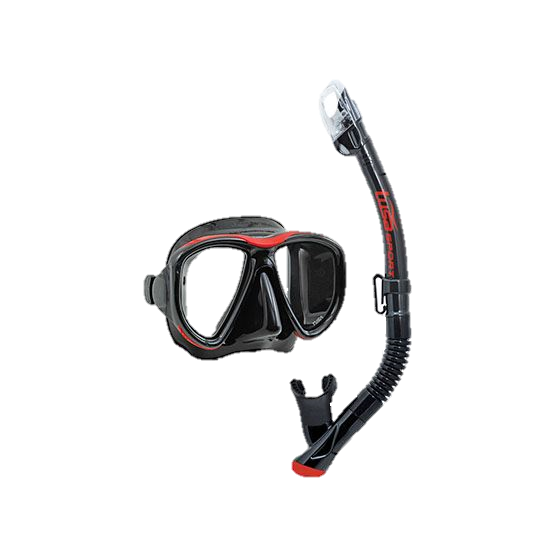 TUSA Powerview Adult Dry Combo - Black & Red