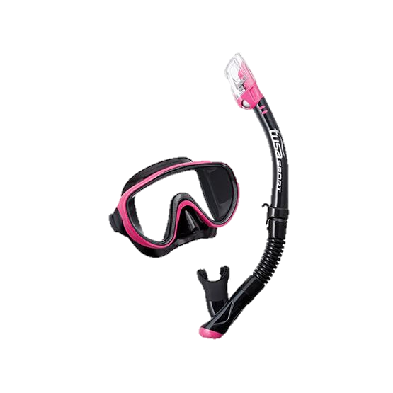 TUSA Serene Adult Combo - Black & Hot Pink