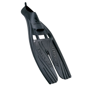 ScubaPro Twin Jet Full Foot Split Fin Black