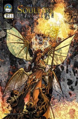 Soulfire:chaos Reign #2 "Manapul Cover"