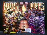 Marvel 1985 #1 / Covers "B" and "C" Heroes & Villains / 2 Comics!