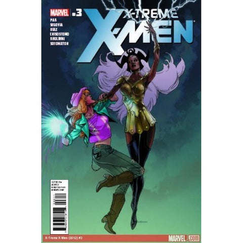 X-treme X-men Vol.2 #3 "Howlett and Dazzler Butt Heads Over Leadership of the Team"