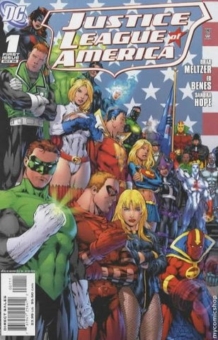 Justice League of America #1 "Cover A" (Justice League of America, Volume 2)