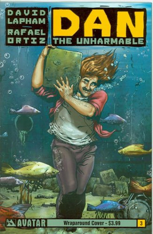 Dan the Unharmable #3 Wraparound Cover