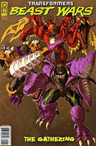Transformers Beast Wars The Gathering Comic #1 Cover B (Transformers)