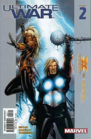 Ultimate War #2 Comic - Ultimates vs Ultimate X-Men (Marvel, 2003)
