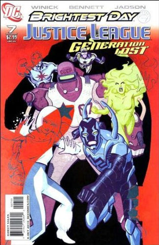 Justice League Generation Lost issue #7 (Brightest Day)