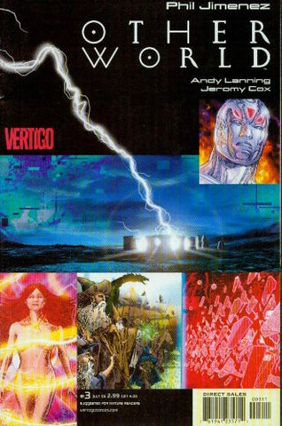 Other World #3 Red and White Dragons