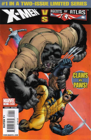 X-Men Vs Agents of Atlas #1