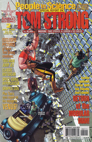 People in Science Special Report on Tom Strong, No. 2; July 1999