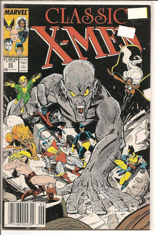 Classic X-Men # 22, 8.0 VF