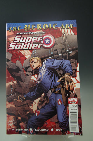 THE HEROIC AGE #3 OF 4 SUPER SOLDIER ED BRUBAKER 2010 MARVEL COMIC BOOK