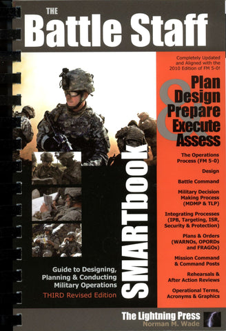Battle Staff SMARTbook, 3rd Rev. Ed Guide to Designing, Planning and Conducting Military Operations