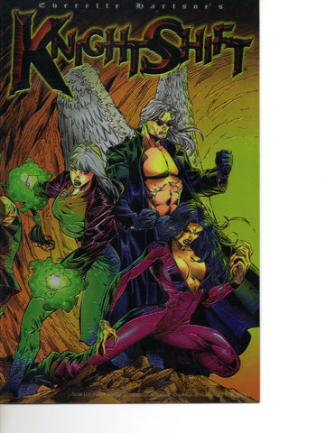 KnightShift #1 (Wrap Around Chromium Holochrome Cover.)